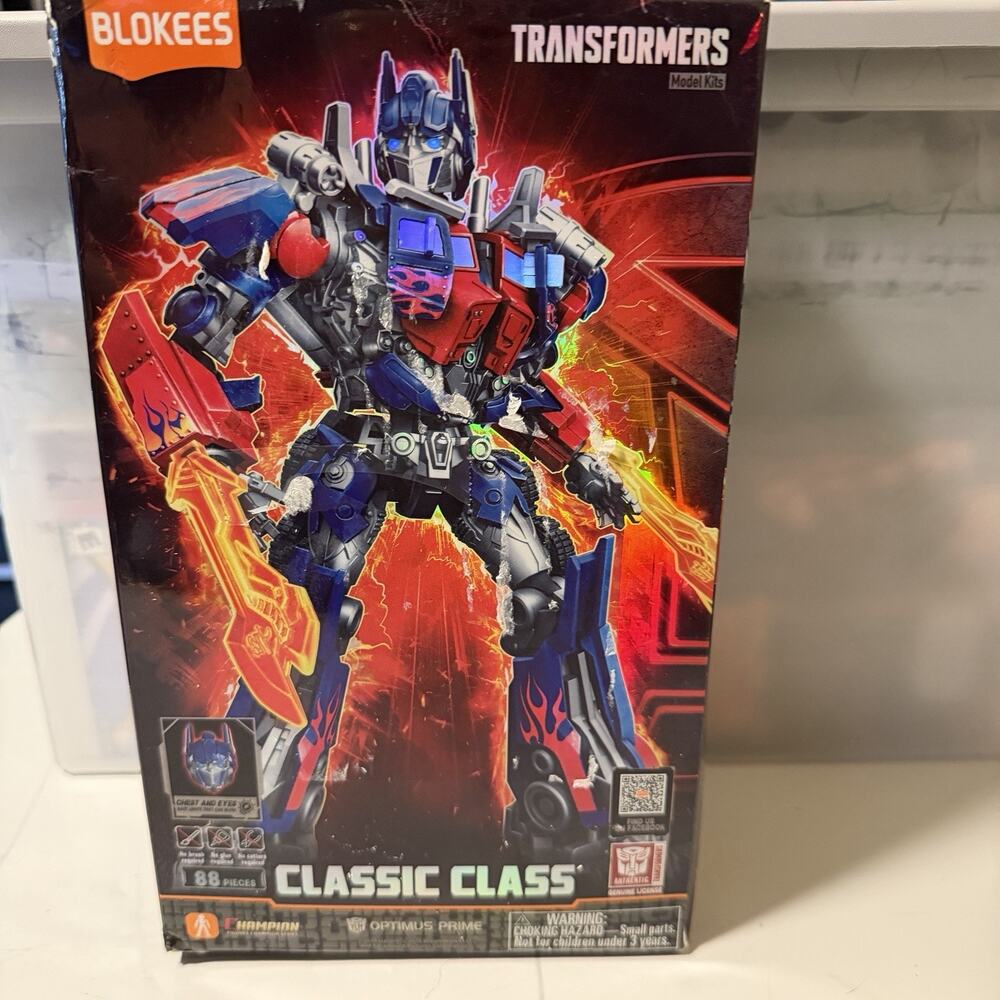 Blokees Transformers Classic Class 09 Optimus Prime Model Kit